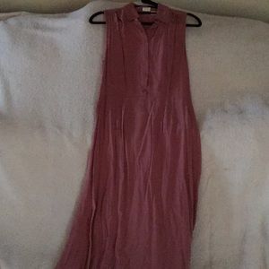 Lucy and Laurel Long pink maxi